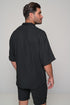 Set Oversized Linen Mallorca-Black